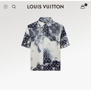 ルイヴィトン(LOUIS VUITTON)の美品 タグ付き LOUISVUITTON ルイヴィトン デニムシャツ シャツ(シャツ)