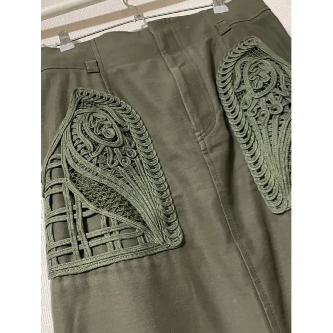 mame - mamekurogouchi スカート コード刺繍の通販 by ❤︎ ❤︎｜マメ