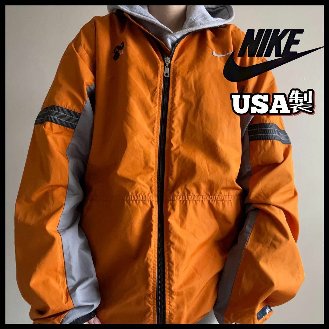 NIKE - 激レア 90s ナイキ ナイロン トラックジャケット オーバー