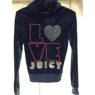 ジューシークチュール(Juicy Couture)のジューシークチュール ベロアジップアップパーカー P(パーカー)