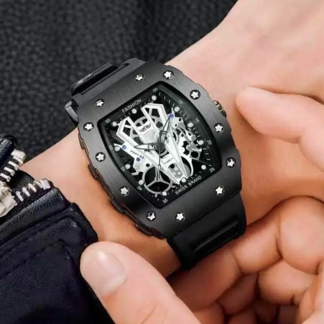 OLMECA スイスブランド ラグジュアリー ミリタリー腕時計 ステンレス製