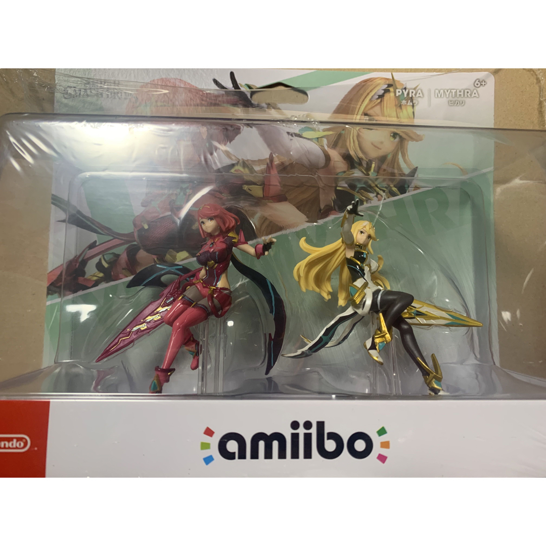 未開封新品 amiibo ダブルセット ホムラ ヒカリ  ホムヒカ スマブラ