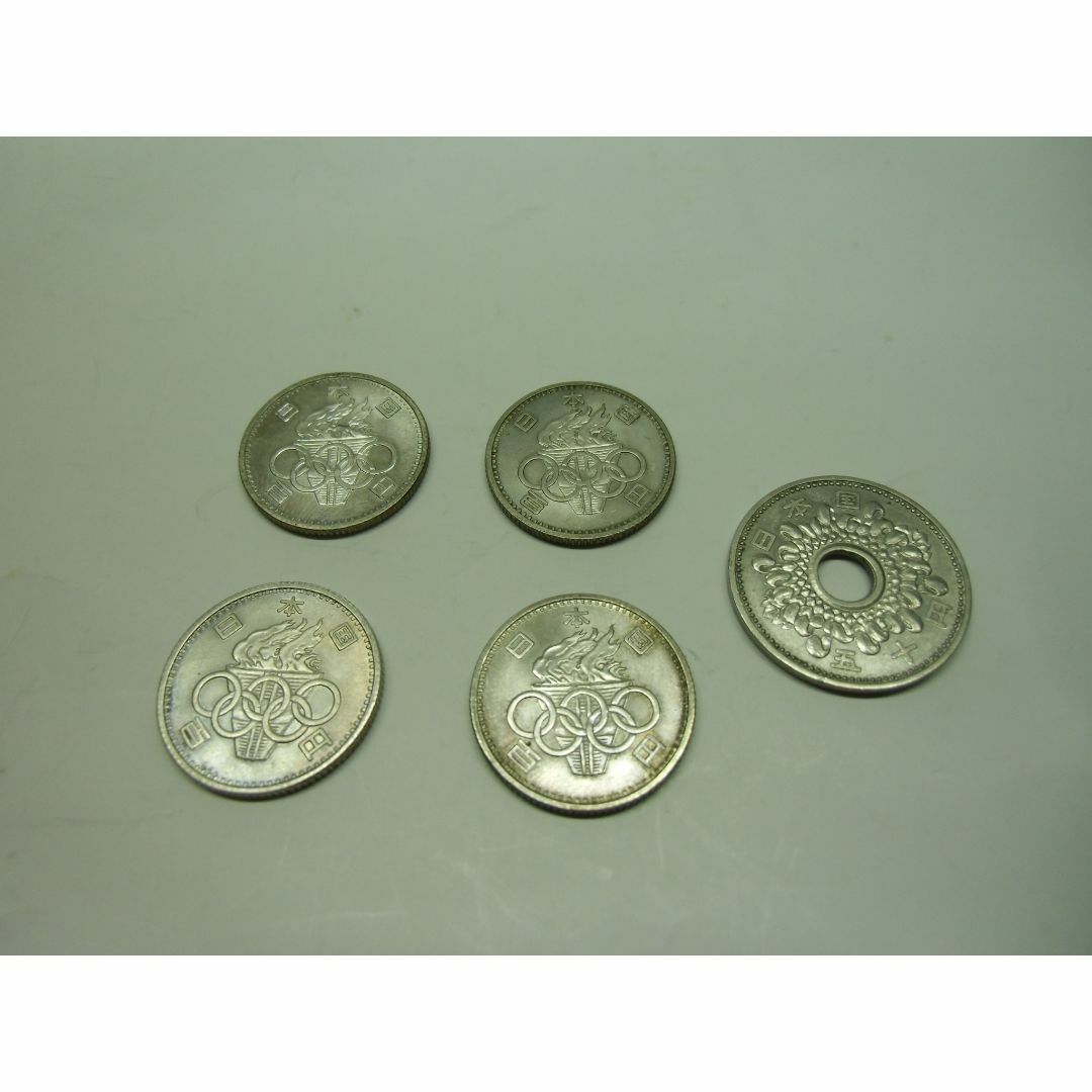 1964 東京オリンピック記念硬貨　＋おまけ銀貨