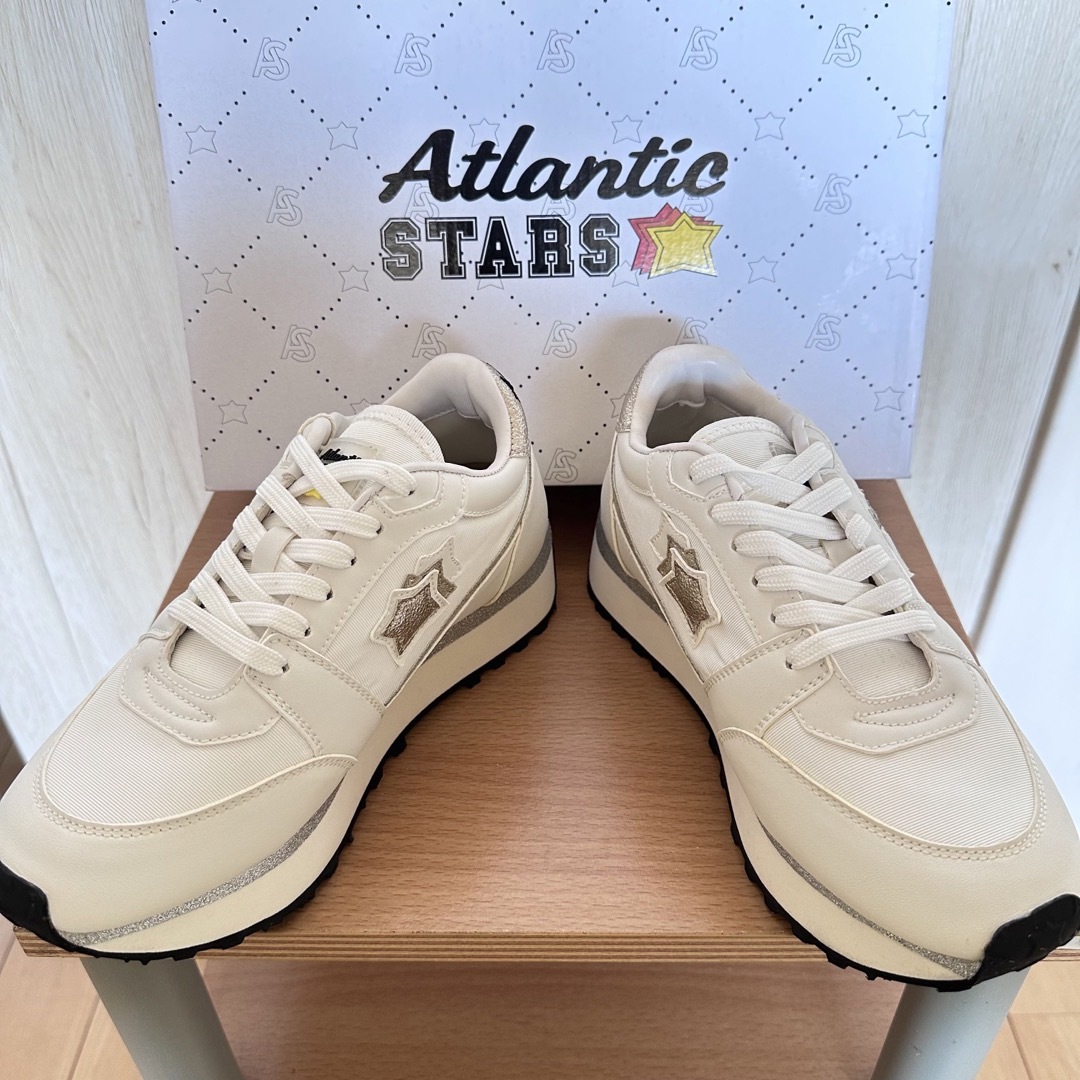 Atlantic STARS - EU35 アトランティックスターズ 厚底 ホワイト