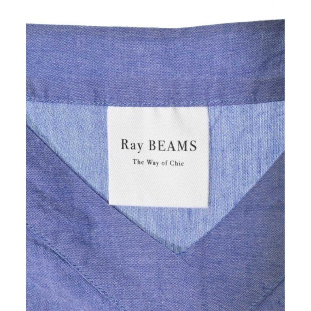 Ray BEAMS(レイビームス)のRay Beams レイビームス ブラウス F 青紫 【古着】【中古】 レディースのトップス(シャツ/ブラウス(長袖/七分))の商品写真