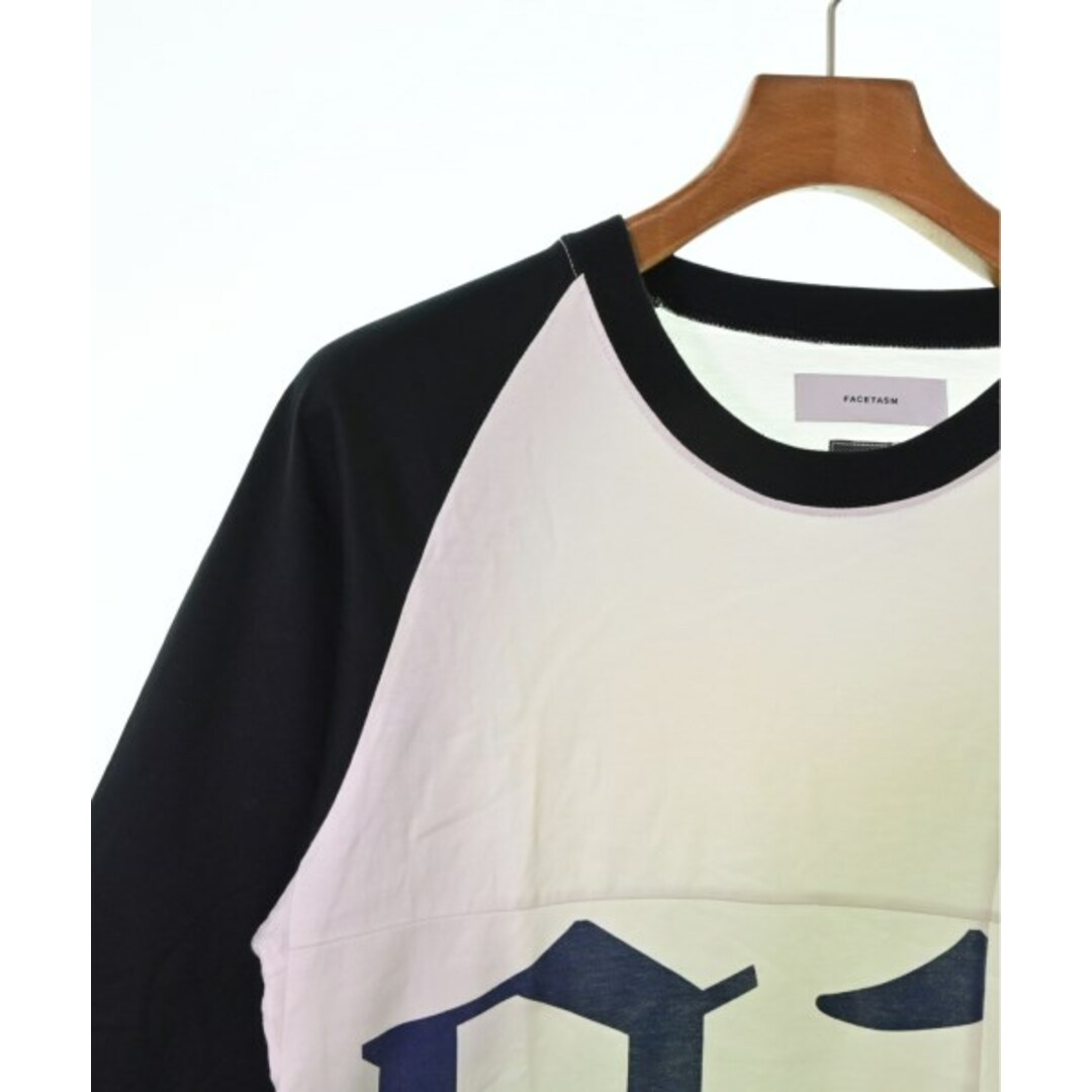 FACETASM - FACETASM ファセッタズム Tシャツ・カットソー 3(S位) 白x