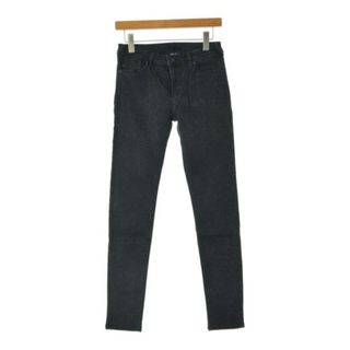 アルマーニジーンズ(ARMANI JEANS)のARMANI JEANS デニムパンツ 26(M位) 黒(デニム) 【古着】【中古】(デニム/ジーンズ)