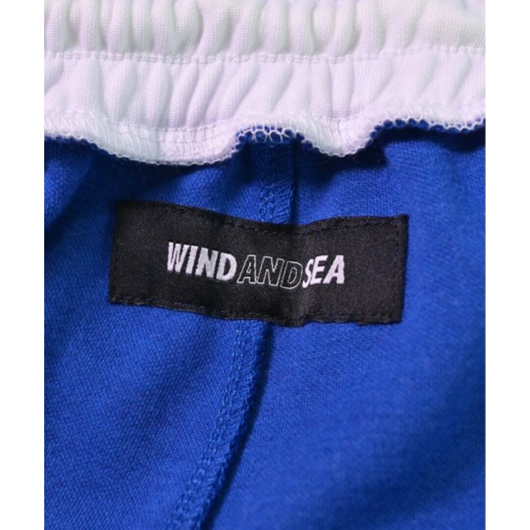 WIND AND SEA - WIND AND SEA ウィンダンシー スウェットパンツ M 青x