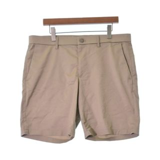 バナナリパブリック(Banana Republic)のBANANA REPUBLIC ショートパンツ 36(XXL位) ベージュ 【古着】【中古】(ショートパンツ)