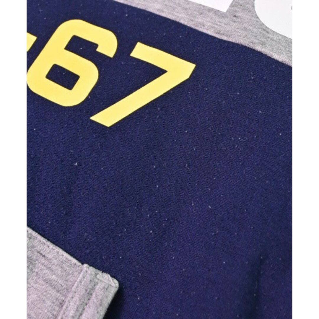 POLO RALPH LAUREN - Polo Ralph Lauren パーカー XS グレーx紺 【古着