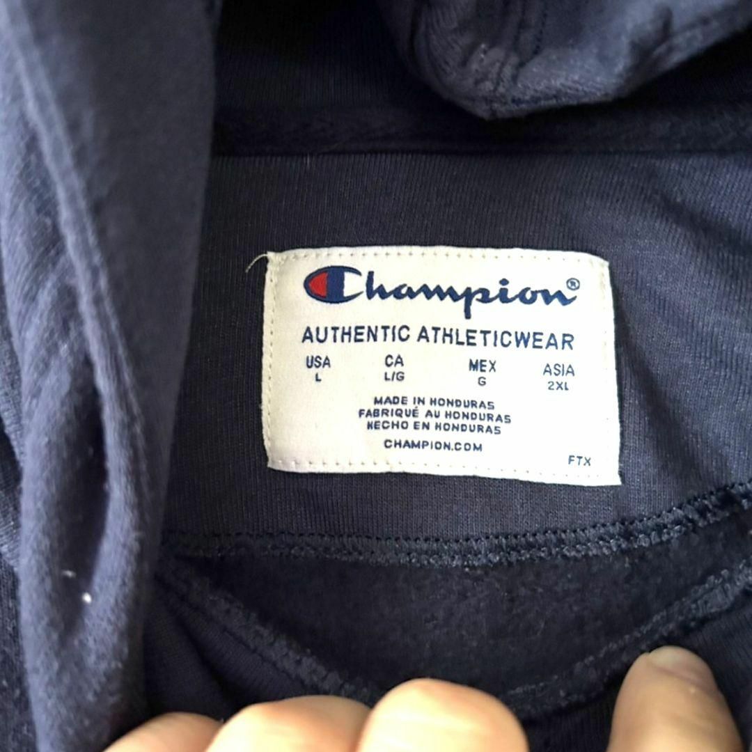 Champion - チャンピオン Champion ロゴ スウェット パーカー L