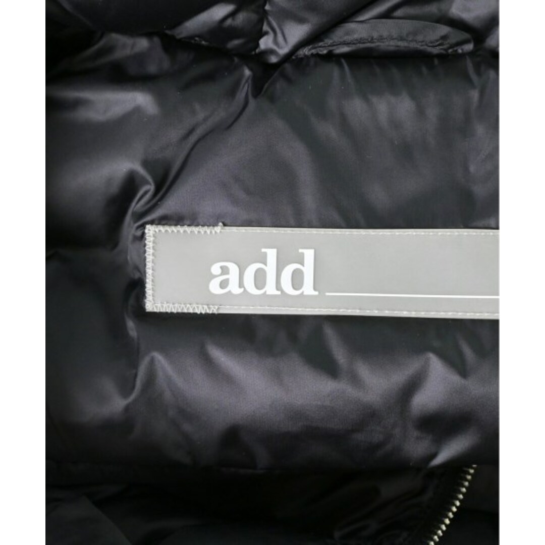 add エーディーディー ダウンコート 40(M位) 黒