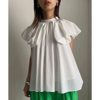 アメリヴィンテージ(Ameri VINTAGE)のAmeri VINTAGE  BALLOON SHOULDER BLOUSE(シャツ/ブラウス(半袖/袖なし))