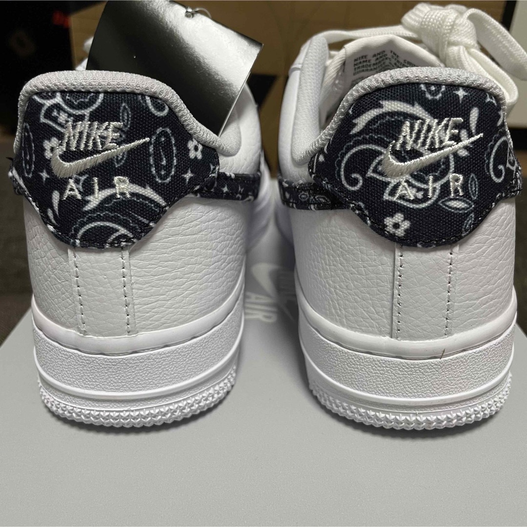 NIKE AIR FORCE 1 エアフォース ペイズリー ブラック 25.0