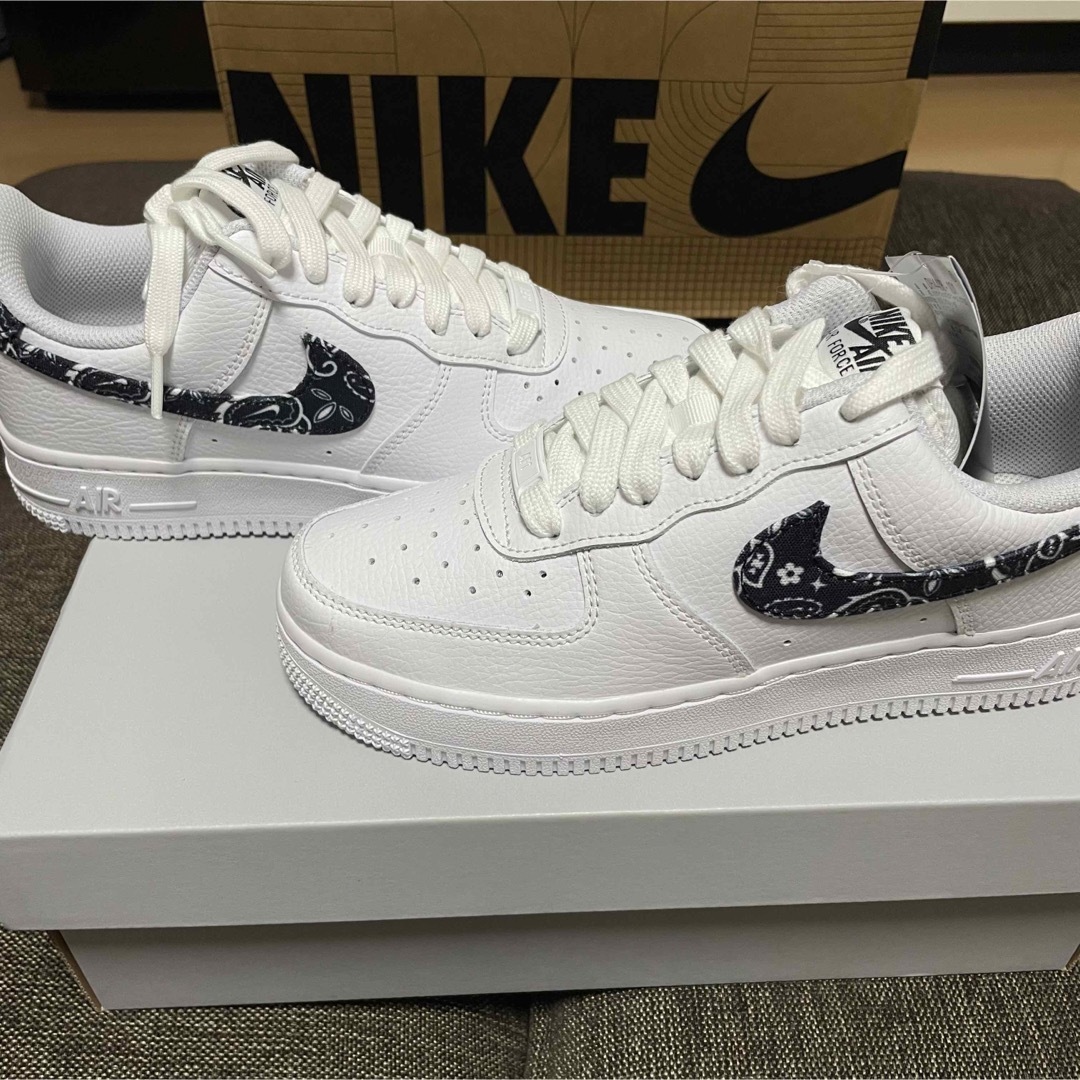 NIKE WMNS Air Force1 エアフォース1 "ブラックペイズリー" 7