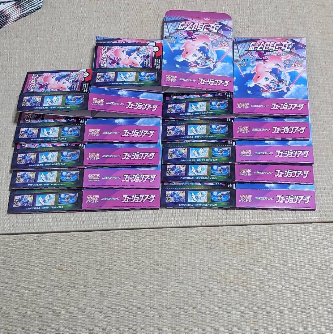 新品【シュリンク付き】フュージョンアーツ 11BOX ポケモンカード