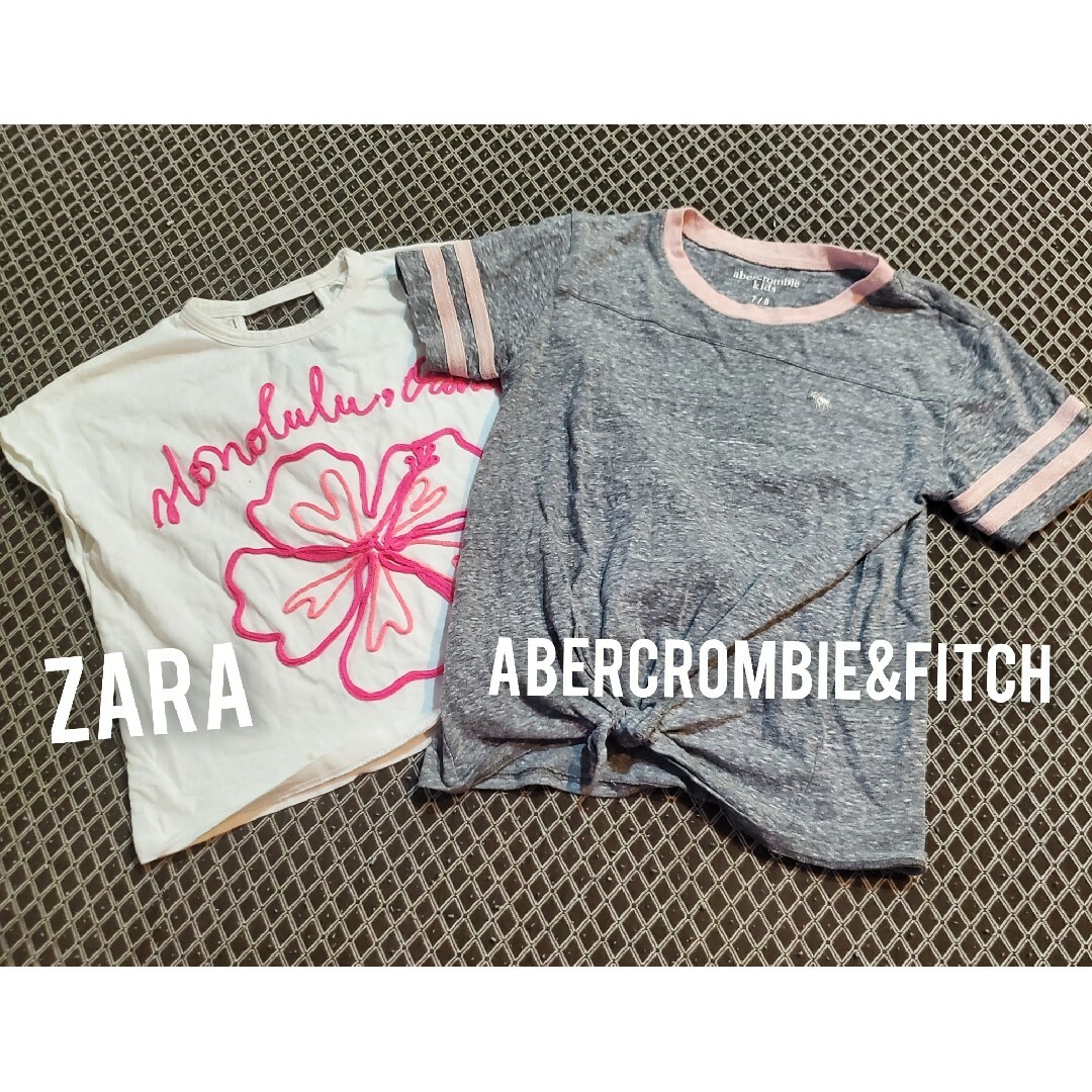 ZARA(ザラ)の10点　140 夏物　半袖メイン　まとめ売り キッズ/ベビー/マタニティのキッズ服女の子用(90cm~)(Tシャツ/カットソー)の商品写真