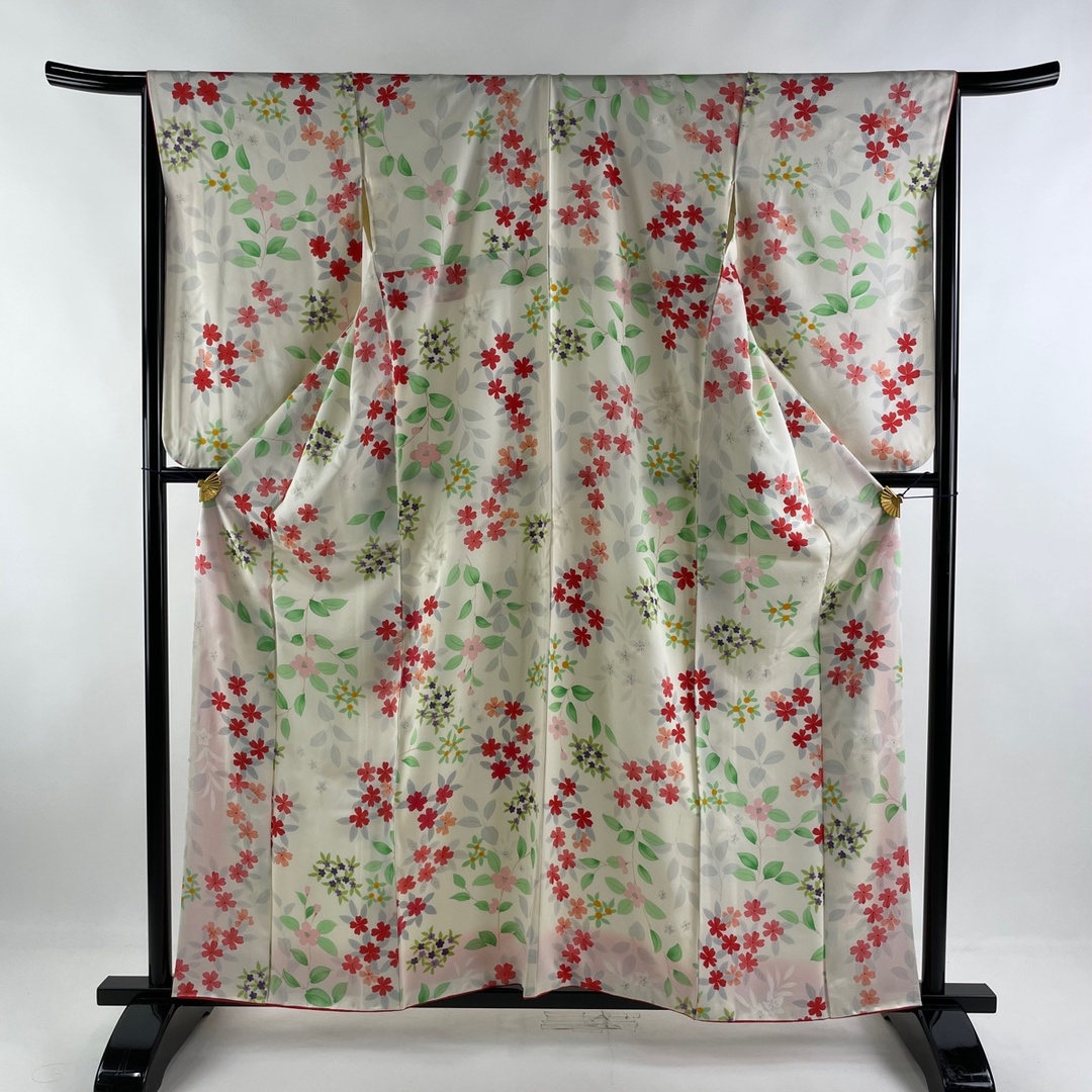振袖 身丈159.5cm 裄丈64cm 正絹 美品 秀品- 小紋 身丈169cm 裄丈65cm 正絹 美品 秀品