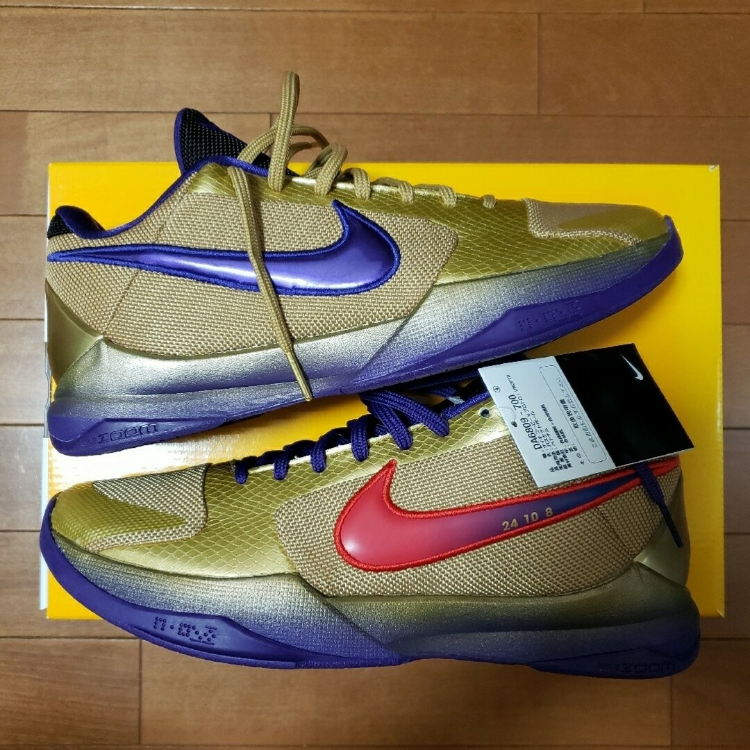 最終値下げUNDEFEATED【当選】 KOBE 5 PROTRO NIKE 2