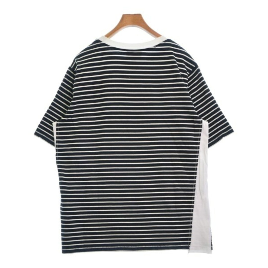 3.1 Phillip Lim(スリーワンフィリップリム)の3.1 Phillip Lim Tシャツ・カットソー S 黒x白(ボーダー) 【古着】【中古】 メンズのトップス(Tシャツ/カットソー(半袖/袖なし))の商品写真