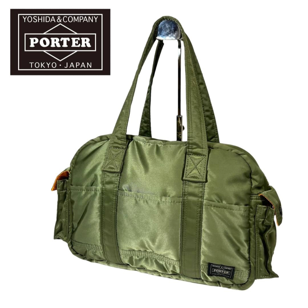 【公式完売品】PORTER TANKER DUFFLE BAG セージグリーン