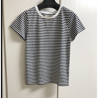 アングリッド(Ungrid)の新品 ボーダーハーフスリーブTee(Tシャツ(半袖/袖なし))