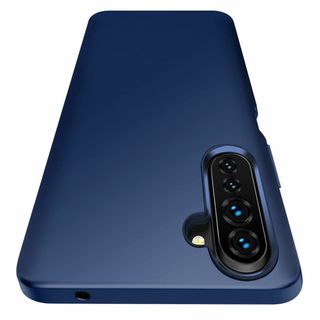 【サイズ:OPPOReno3a_色:ブルー】OPPO Reno3 A ケース 耐(その他)