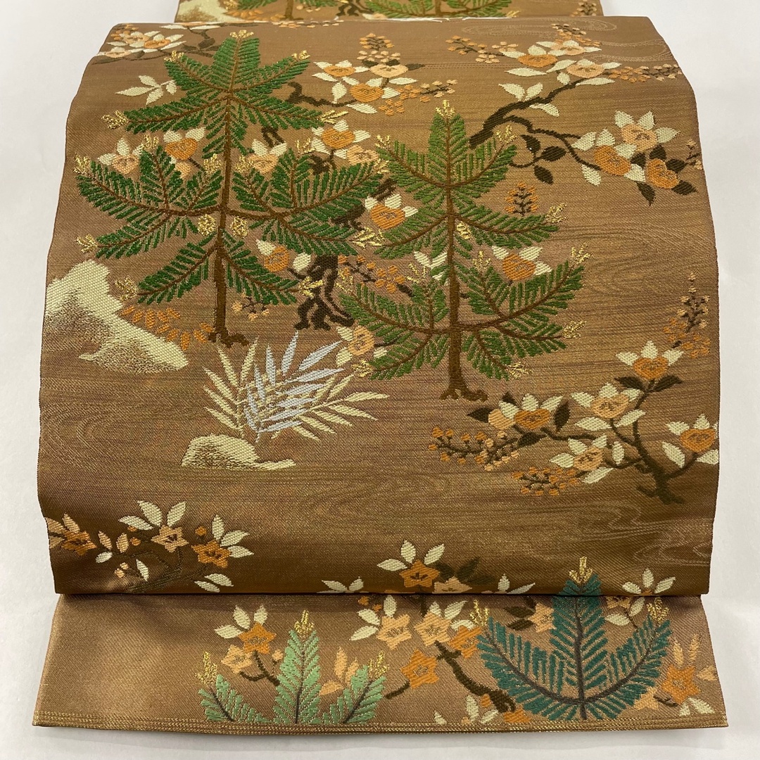 袋帯 美品 名品 六通 正絹 - 帯 袋帯 美品 名品 六通 正絹