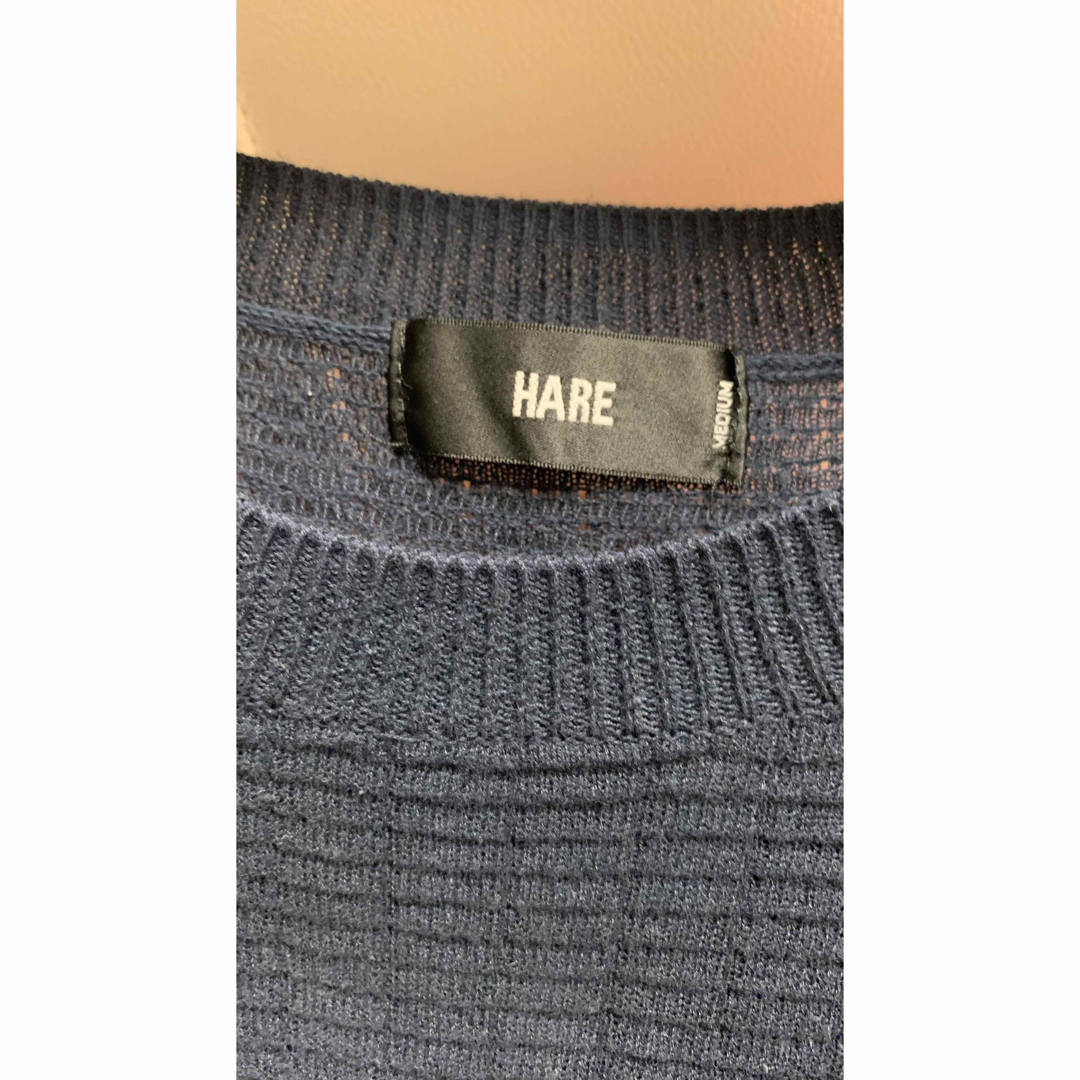 HARE(ハレ)のHARE  半袖ニット メンズのトップス(Tシャツ/カットソー(半袖/袖なし))の商品写真