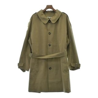 カルヴェン(CARVEN)のCARVEN カルヴェン ステンカラーコート 50(XL位) ベージュ 【古着】【中古】(ステンカラーコート)