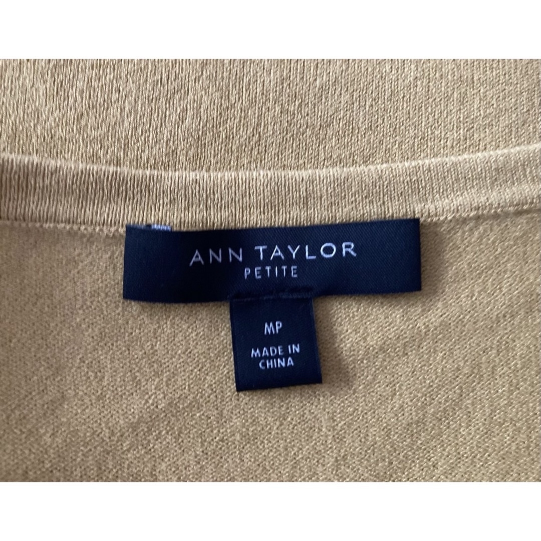 二回使用 import LA直輸入 ANN TAYLORの袖プリーツニット M レディースのトップス(ニット/セーター)の商品写真