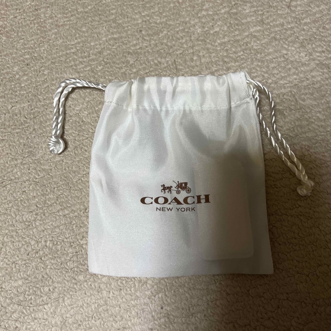 COACH(コーチ)のCOACHタグ ハンドメイドのファッション小物(バッグチャーム)の商品写真