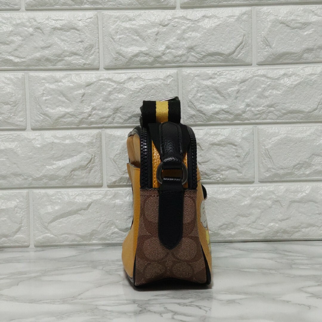 COACH コーチ ショルダーバッグ チャーリーブラウン スヌーピーコラボ