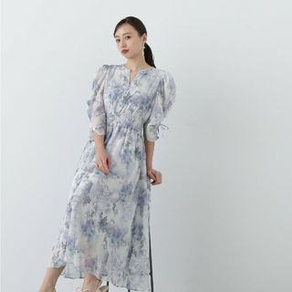 JILLSTUART ソニアリボンプリントワンピース