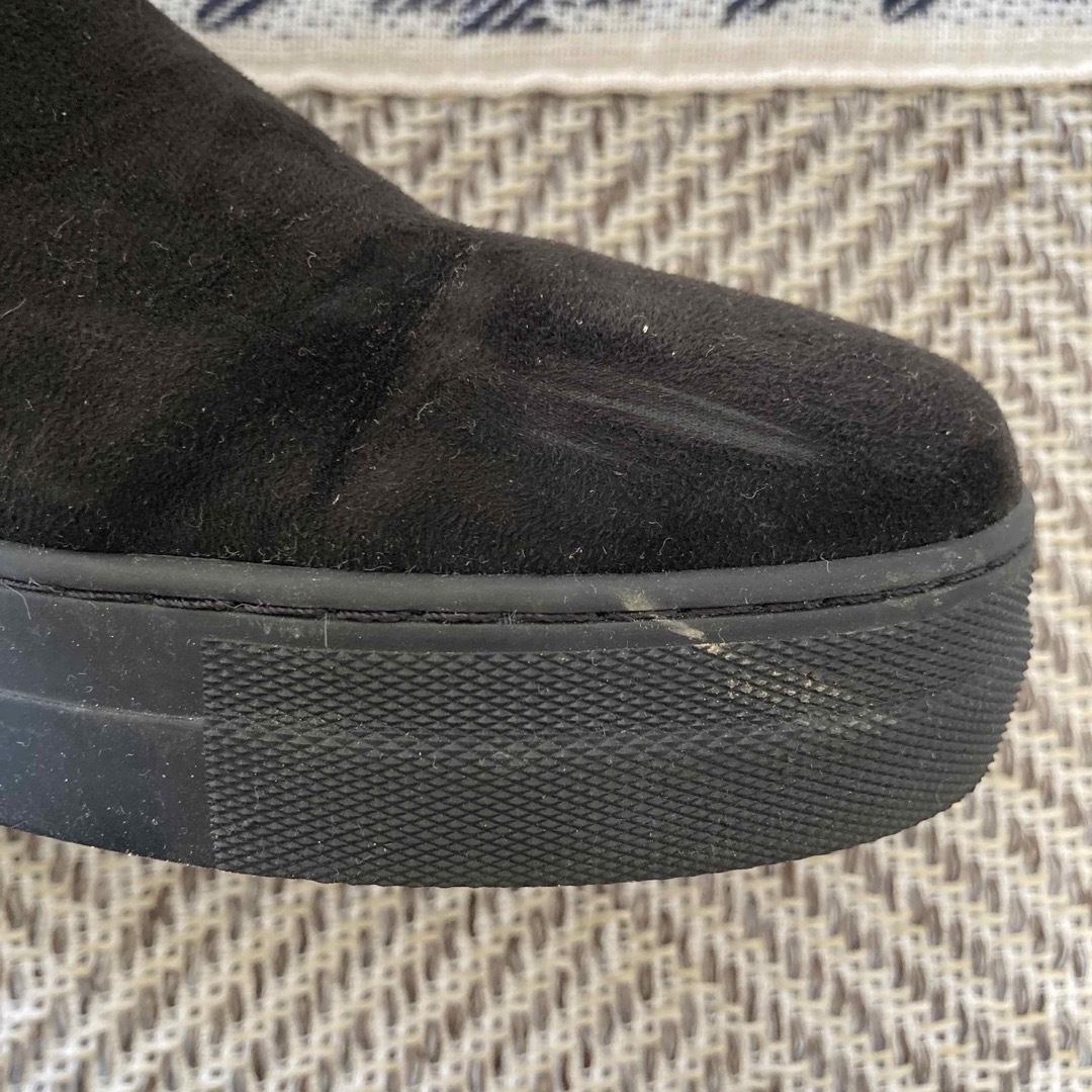 UNITED ARROWS green label relaxing(ユナイテッドアローズグリーンレーベルリラクシング)のグリーンレーベルリラクシング　ハイカットウォームスニーカー　ブラック　M レディースの靴/シューズ(ブーツ)の商品写真