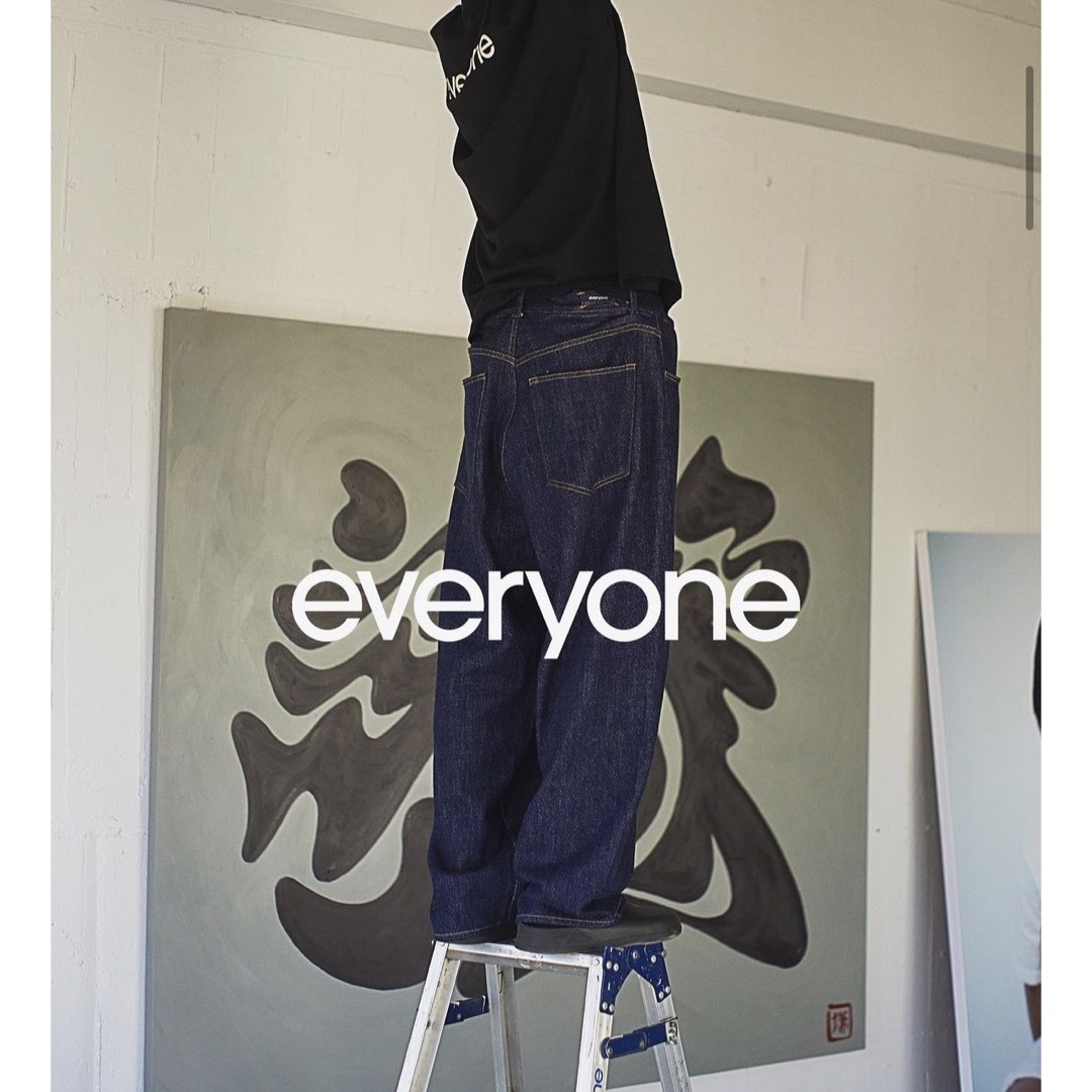 everyone soft denim pants | フリマアプリ ラクマ