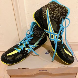 アシックス(asics)の美品　アシックス　レスリングシューズ　28.5cm CAEL V6.0(格闘技/プロレス)