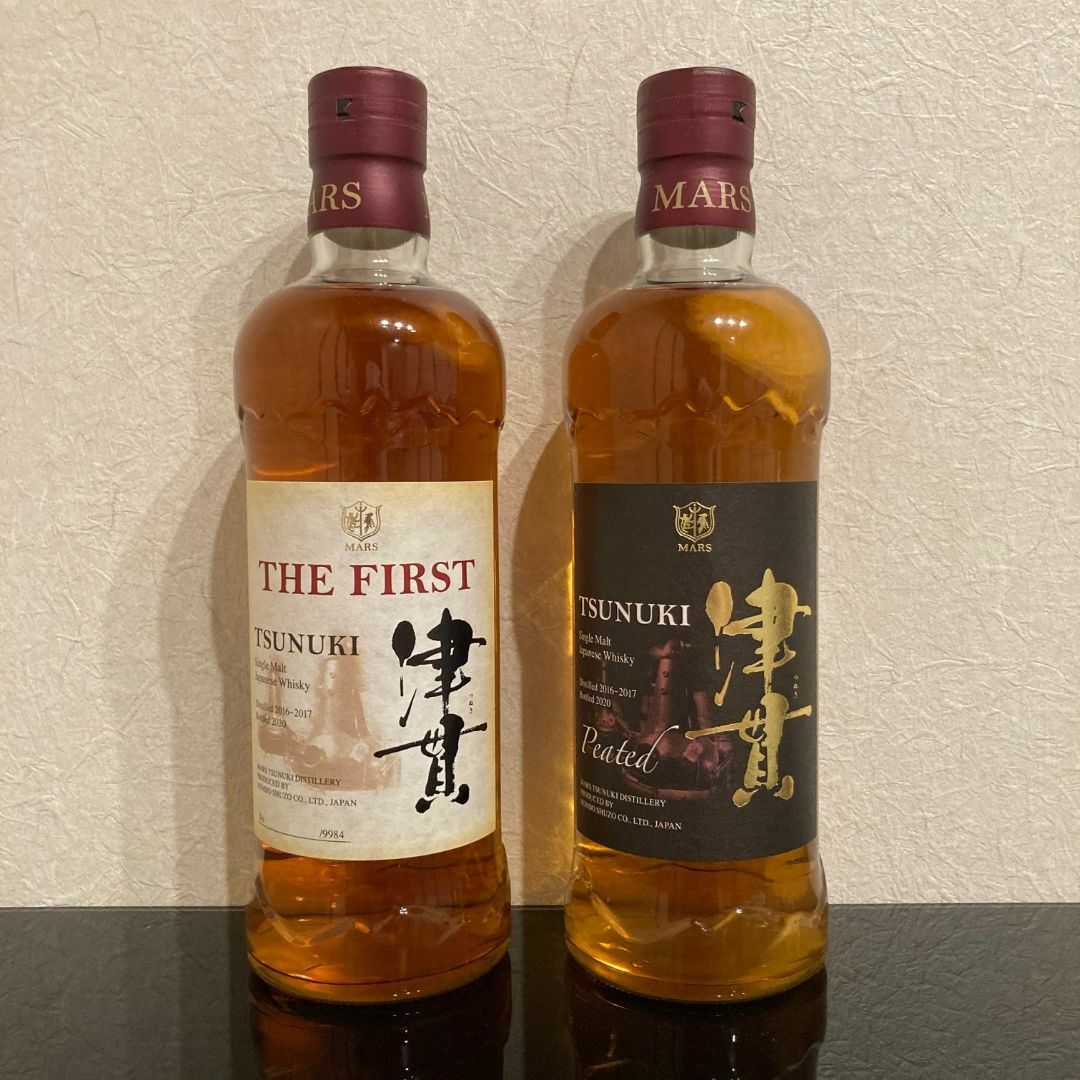 津貫 THE FIRST,津貫 PEATED 2本セット マルス 本坊酒造 津貫 THE FIRST,津貫 PEATED 2本セット マルス 本坊酒造