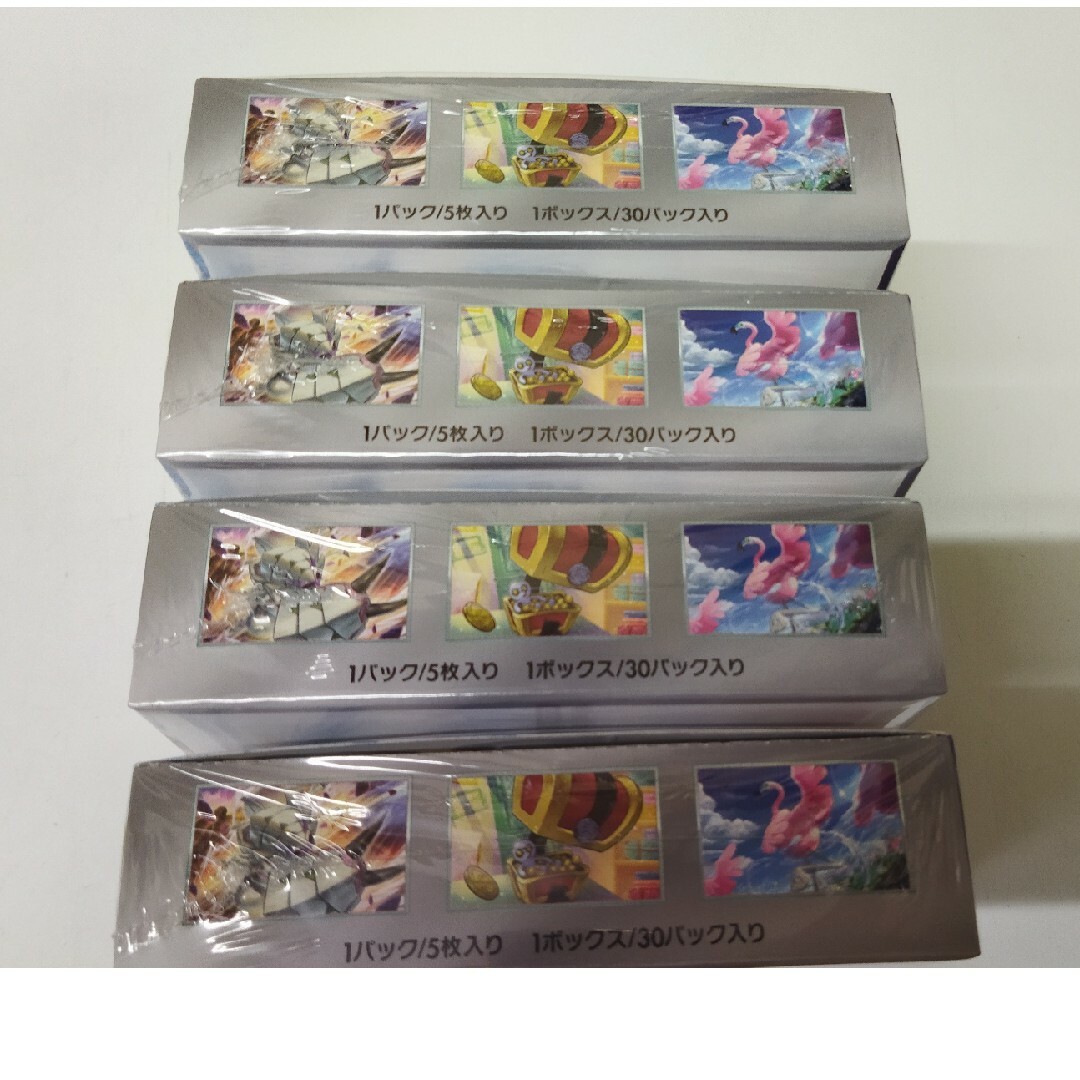 ポケモンカード レイジングサーフ シュリンク付き 4boxの通販 by