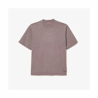 ラコステ(LACOSTE)の【パープル】ナチュラルダイクルーネックTシャツ(カットソー(長袖/七分))