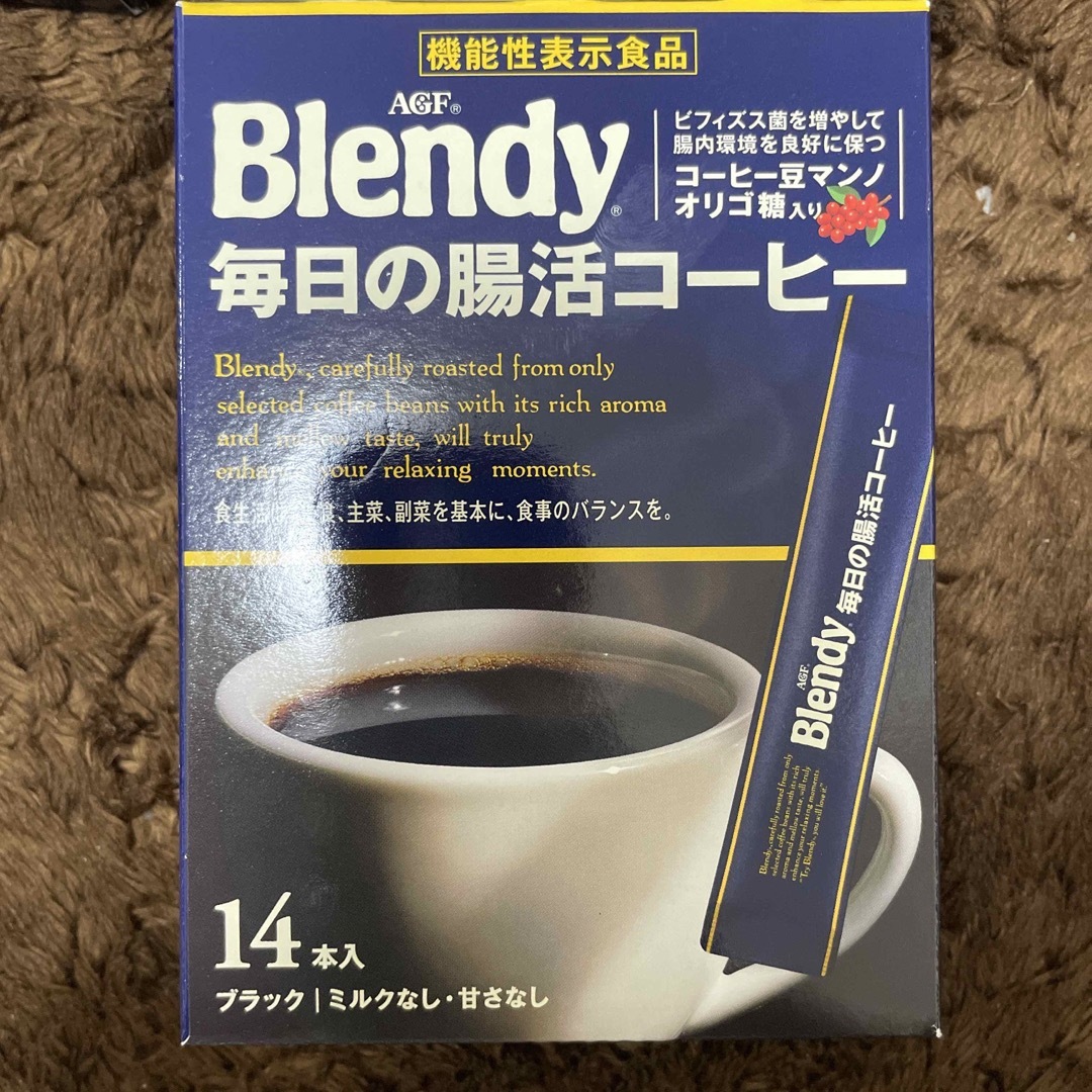 ブレンディ　腸活コーヒー　1箱14本×4箱　計56本 食品/飲料/酒の飲料(コーヒー)の商品写真