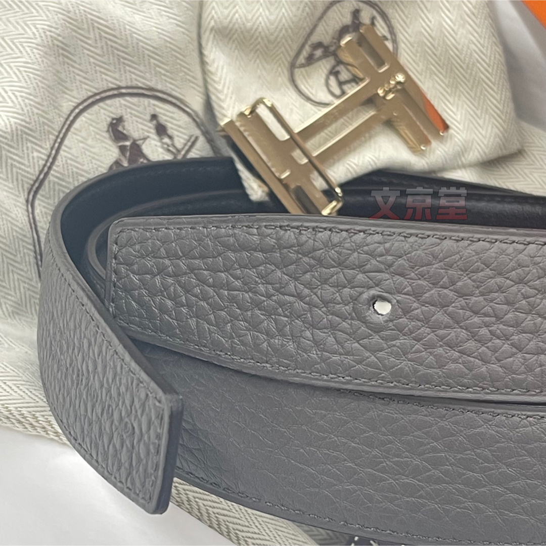 HERMES - エルメスHermes(ベルト)アッシュ オ カレ75-83cmの HERMES - エルメスHermes(ベルト)アッシュ オ カレ75-83cmの