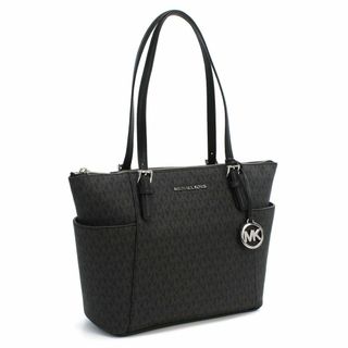 MICHAEL KORS マイケルコース MKシグネチャー トートバッグ 30F8SV6T4V ブラック gy