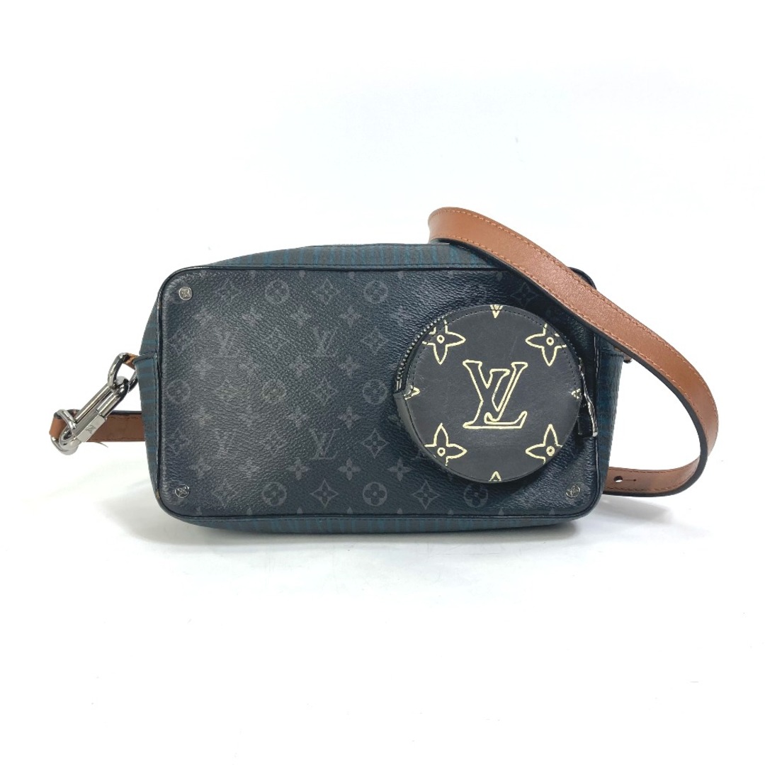 ルイヴィトン LOUIS VUITTON ヴォルガオンストラップ M69688 モノグラムエクリプス 斜め掛け ポシェット カバン ショルダーバッグ モノグラムエクリプスキャンバス ブラック