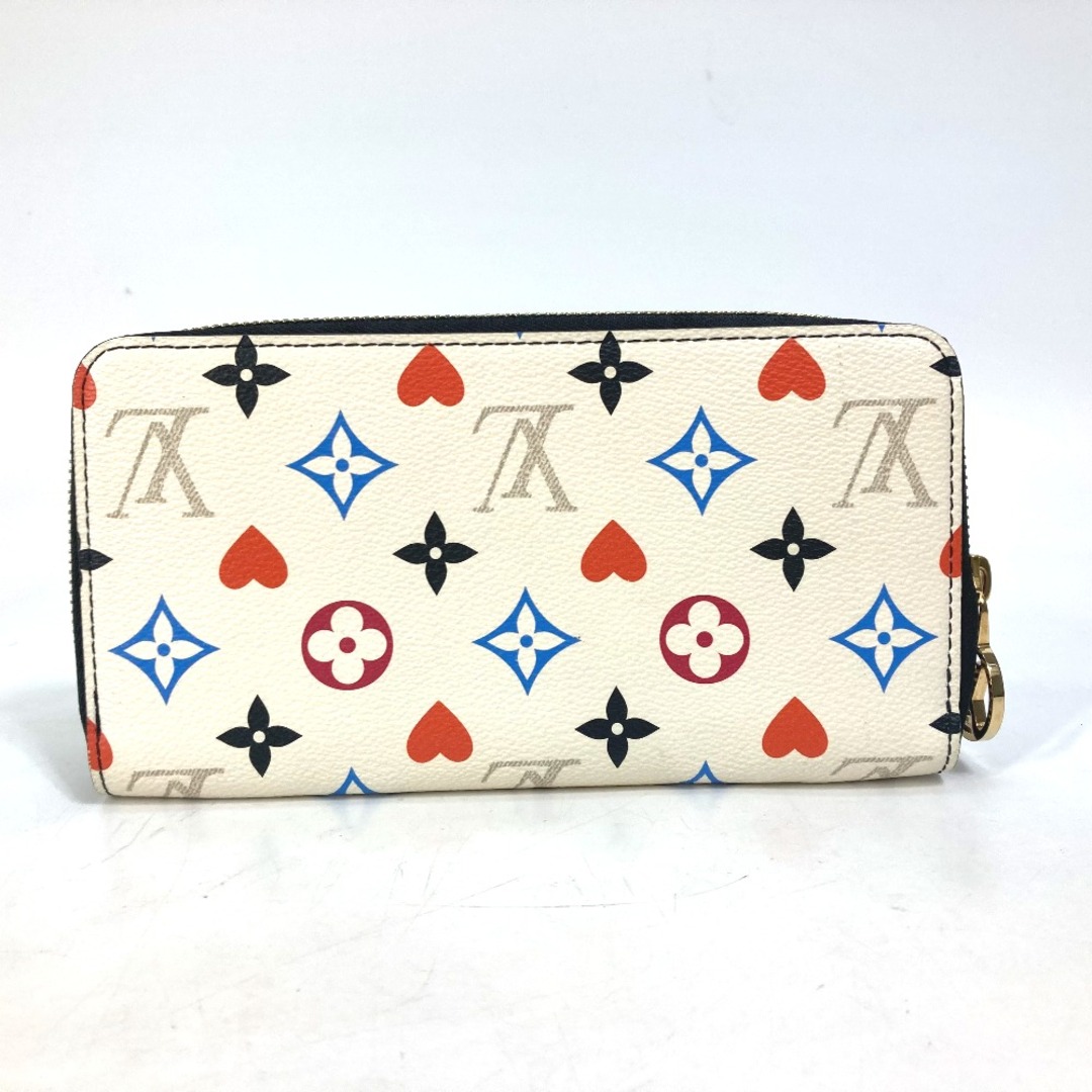 LOUIS VUITTON(ルイヴィトン)のルイヴィトン LOUIS VUITTON ジッピーウォレット M57491  ハート モノグラム マルチカラー ゲームオン 長財布 モノグラムマルチカラーキャンバス ホワイト レディースのファッション小物(財布)の商品写真