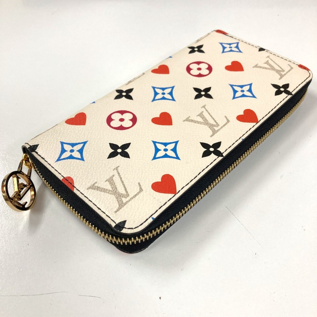 LOUIS VUITTON(ルイヴィトン)のルイヴィトン LOUIS VUITTON ジッピーウォレット M57491  ハート モノグラム マルチカラー ゲームオン 長財布 モノグラムマルチカラーキャンバス ホワイト レディースのファッション小物(財布)の商品写真