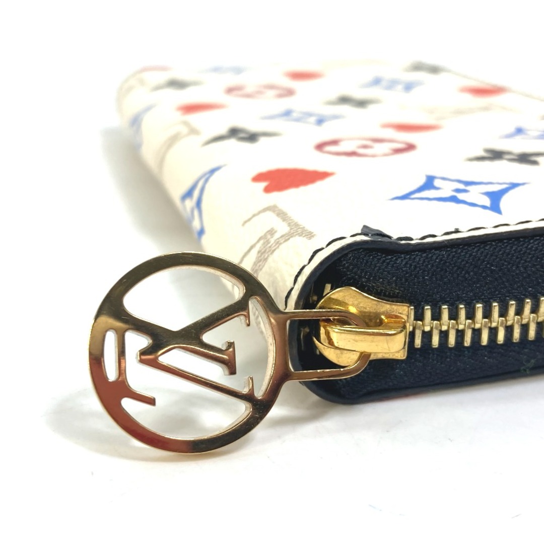 LOUIS VUITTON(ルイヴィトン)のルイヴィトン LOUIS VUITTON ジッピーウォレット M57491  ハート モノグラム マルチカラー ゲームオン 長財布 モノグラムマルチカラーキャンバス ホワイト レディースのファッション小物(財布)の商品写真