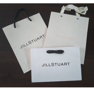 ジルスチュアート(JILLSTUART)のジルスチュアート　ショップ紙袋　3点セット(ショップ袋)