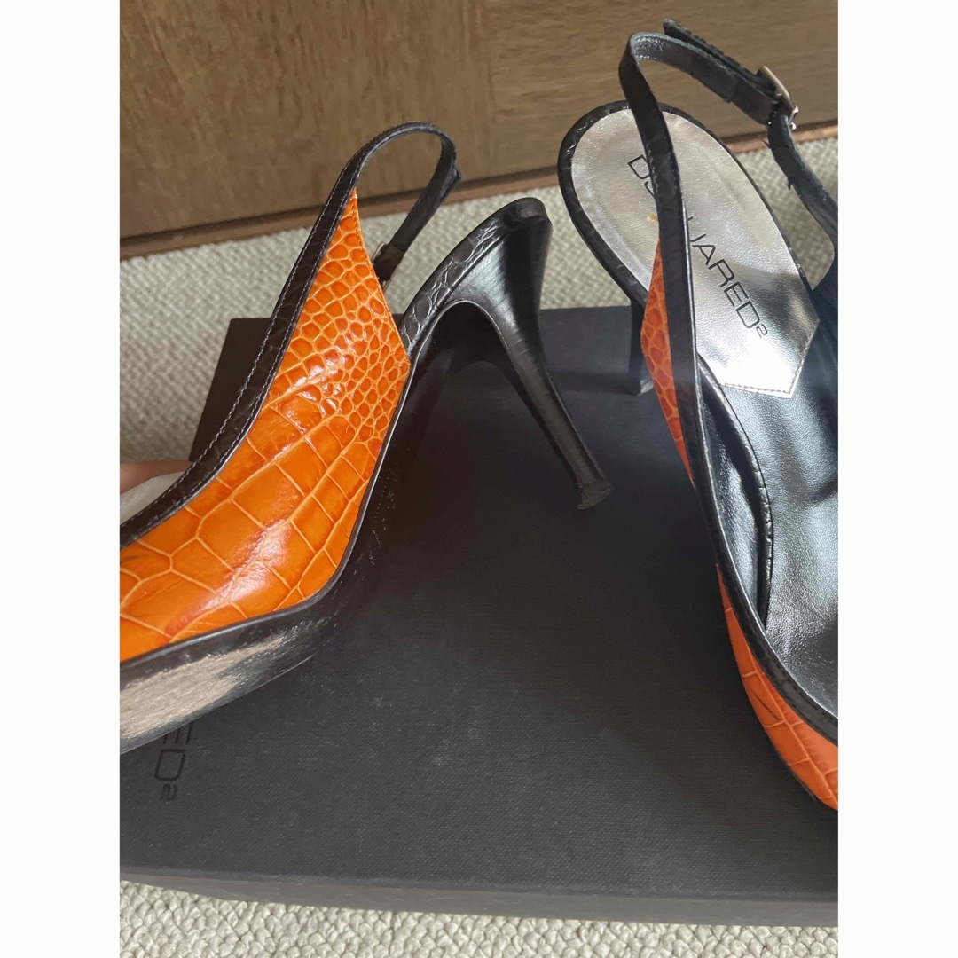 DSQUARED2(ディースクエアード)のディスクエアードのヒール✳︎シャネル、ルブタン、セリーヌ好きにお勧め レディースの靴/シューズ(ハイヒール/パンプス)の商品写真