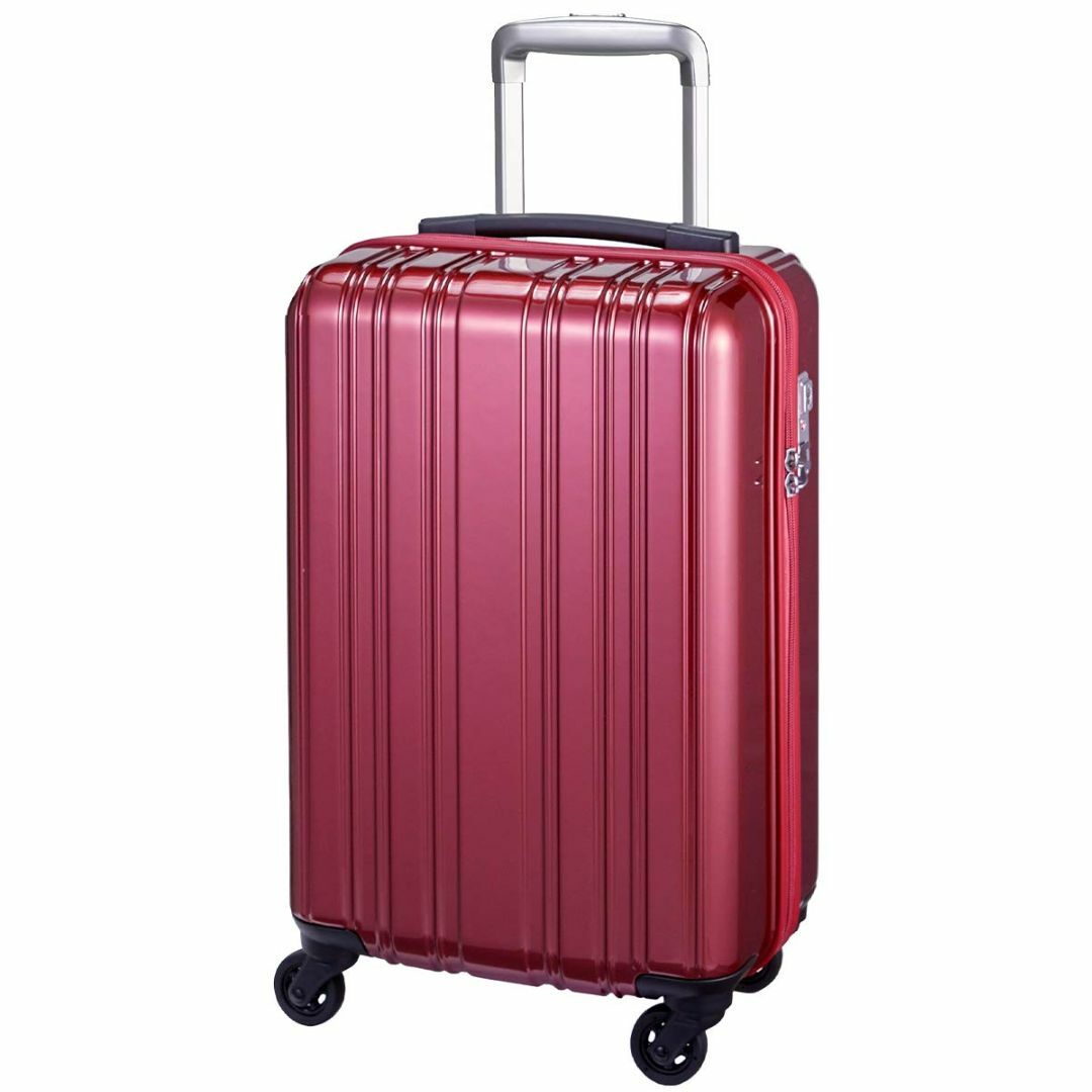 スーツケース 超軽量 1.9kg 機内持込 静音 1〜3泊 32L Sサイズ パ